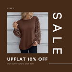 Load image into Gallery viewer, Buy Women's Brown Long Sleeve Top Online