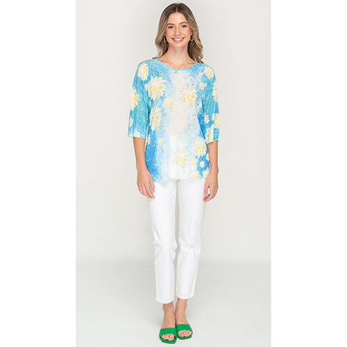 Daisy Trail Ivory Pointelle Button Front Top – Idyllwind Fueled by