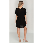 Load image into Gallery viewer, Trendy Short Sleeves Umbrella Cut Short Dress for Women