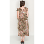 Load image into Gallery viewer, Sleeve Less Semi Long Printed 2 in 1 Reversible Dress For Women