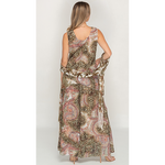 Load image into Gallery viewer, Sleeve Less Floral Printed Reversible Pant Set For Women