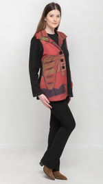 Load image into Gallery viewer, Printed jacket in Multi colors