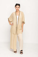 Load image into Gallery viewer, Women's Open Front Cardigan in Wheat