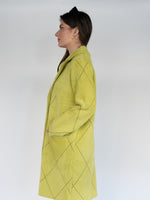 Load image into Gallery viewer, Long Coat in Lime Green