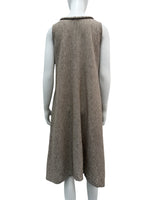 Load image into Gallery viewer, Women Sleeveless ,Crew Neck Dress in Taupe