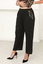 Load image into Gallery viewer, Women Casual Pants in Black