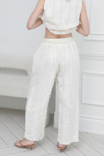 Load image into Gallery viewer, Women 's Casual Pants in Cream