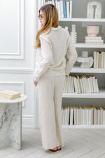 Load image into Gallery viewer, Women Casual Full Length Pants in Beige