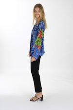 Load image into Gallery viewer, ALL DAY SLAYING TOP IN INDIGO BLUE