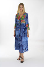 Load image into Gallery viewer, ALL DAY SLAYING DRESS IN INDIGO BLUE - Nikky Apparels