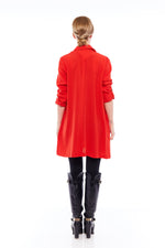 Load image into Gallery viewer, Buy Women's Long Sleeve Red Blazers Online - Nikky Apparels