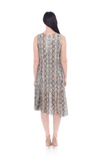 Load image into Gallery viewer, THE BROWN SNAKE DRESS IS ALL YOU WANT - Nikky Apparels
