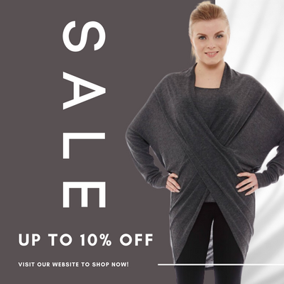 Buy Women's Long Sleeve Grey Wrap Tops Online