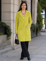 Load image into Gallery viewer, Long Coat  in Lime Green