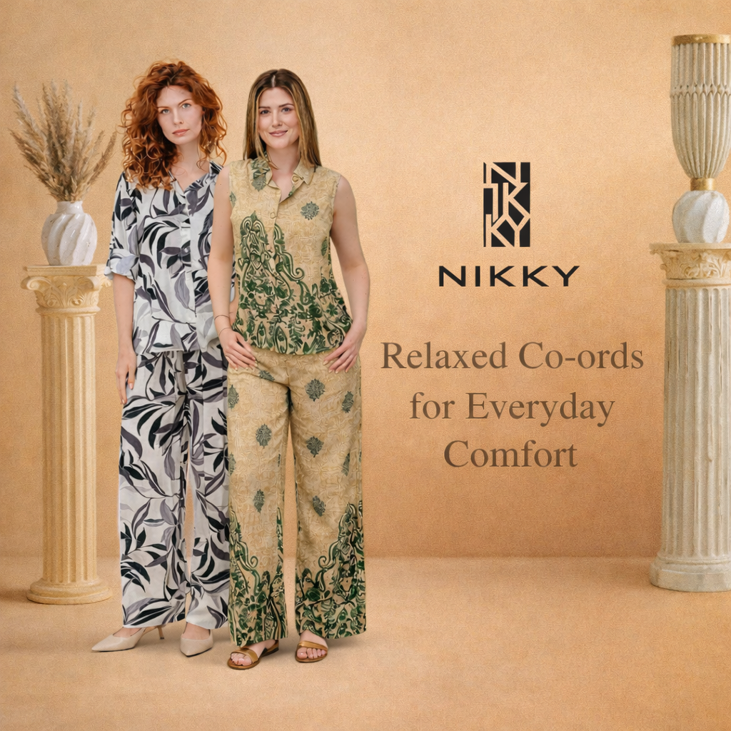 Designer Women Apparel for all seasons – Nikky Apparels