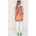 Load image into Gallery viewer, Sleeve Less Colorful Print Short Top Dress For Women