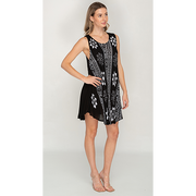 Umbrella Cut Sleeveless Round Neck Dress for Women