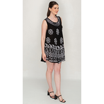 Load image into Gallery viewer, Women's Umbrella Cut Sleeveless Round Neck Dress