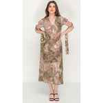 Load image into Gallery viewer, Sleeve Less Semi Long Printed 2 in 1 Reversible Dress For Women