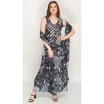 Load image into Gallery viewer, Sleeve Less Animal Print Reversible Pant Set For Women
