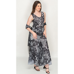Load image into Gallery viewer, Sleeve Less Animal Print Reversible Pant Set For Women