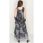Load image into Gallery viewer, Sleeve Less Animal Print Reversible Pant Set For Women