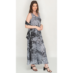 Load image into Gallery viewer, Sleeve Less Animal Print Reversible Pant Set For Women
