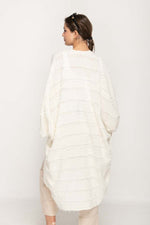Load image into Gallery viewer, Women Cotton Kimono Coverup  in Cream