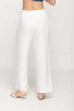 Load image into Gallery viewer, Women Wide Leg Pant  in White