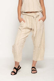 Women 's Casual Pant  in Beige