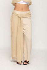Load image into Gallery viewer, Women 's Casual Pant in Wheat Color