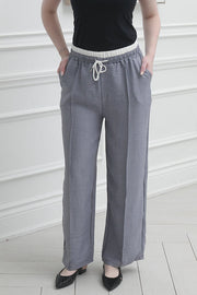 Women Casual pants in Light Grey