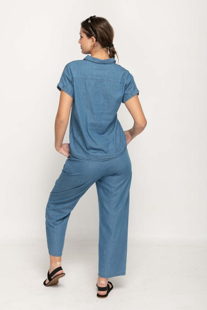 Casual  Lightweight Women Denim Pants