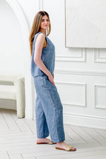 Load image into Gallery viewer, Women Tank Top in Baby Blue