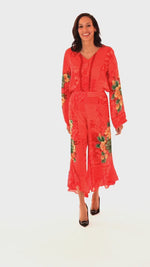 Load and play video in Gallery viewer, THE TANGY ORANGE PANTS FOR THE DAY
