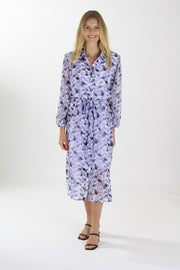 THE CUTE PURPLE LONG DRESS