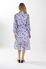 Load image into Gallery viewer, THE CUTE PURPLE LONG DRESS