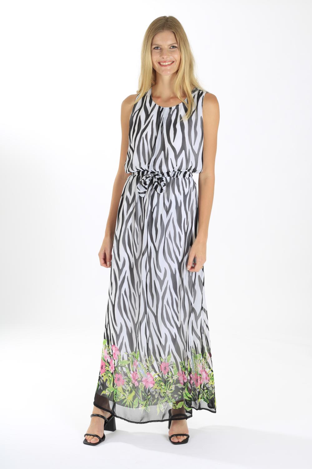 WRAP IT UP MAXI DRESS IN FLORAL PRINT