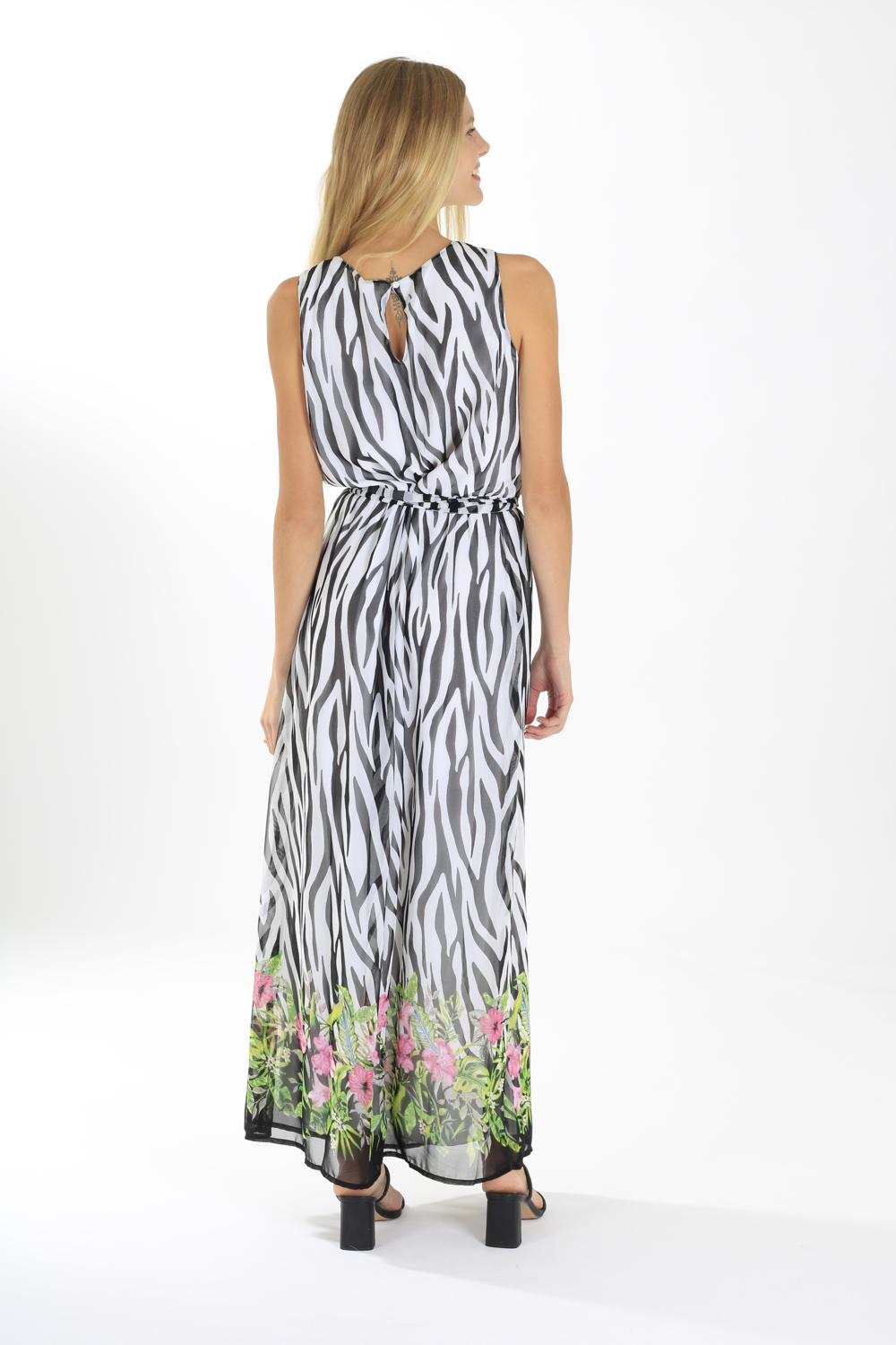 WRAP IT UP MAXI DRESS IN FLORAL PRINT