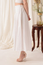 Load image into Gallery viewer, Everyday Flared Pants Ivory White for Effortless Style - Nikky Apparels