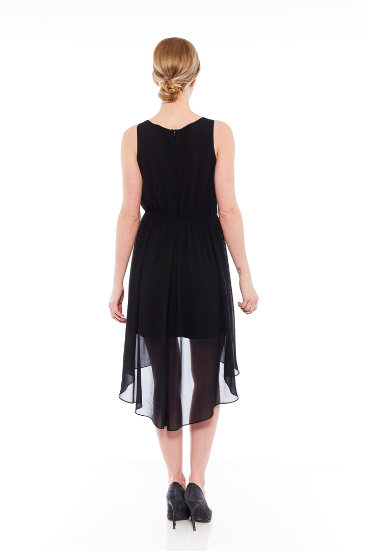 Buy Black Hi-Low Dresses Online - Nikky Apparels