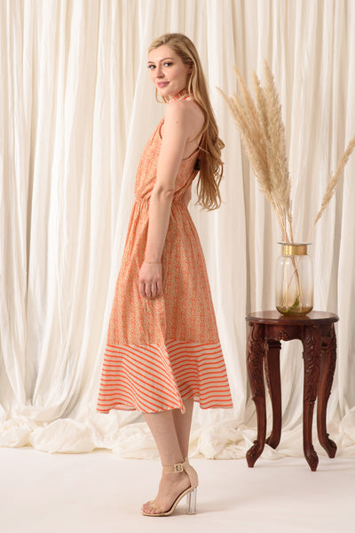 THE ELEVATED DRESS IN TANGY ORANGE
