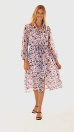 Load and play video in Gallery viewer, THE CUTE PURPLE LONG DRESS